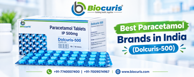 Best Paracetamol Brands in India (Dolcuris-500)