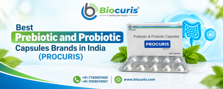 Best Prebiotic and Probiotic Capsules Brands in India (PROCURIS)